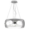 Миниатюра фото подвесная люстра ideal lux audi-10 sp5 trasparente | 220svet.ru