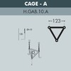 Миниатюра фото садовый светильник-столбик fumagalli iafaet.r/g300 g30.162.000.vze27 | 220svet.ru
