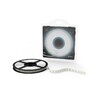 Миниатюра фото светодиодная влагозащищенная лента gauss 9,6w/m 120led/m 2835smd холодный белый 5m 311000310 | 220svet.ru