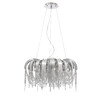 Миниатюра фото подвесная люстра avenue 5 delight collection km0358p-5m/a chrome | 220svet.ru