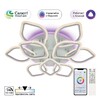 Миниатюра фото потолочная люстра с пультом ду citilux ромби смарт cl236a190e | 220svet.ru