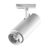 Миниатюра фото светильник однофазный светодиодный трековый профессиональный с выбором мощности, цветовой температуры и угла освещения lightstar barra fuoco p+cct 218026 | 220svet.ru