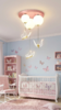 Миниатюра фото потолочный светильник идиллия розовый | 220svet.ru
