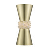 Миниатюра фото настенный светильник w98022 brass | 220svet.ru