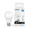 Миниатюра фото лампа светодиодная gauss e27 10w 6500k матовая 23230 | 220svet.ru