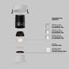 Миниатюра фото встраиваемый светильник светодиодный maytoni dip dl117-15w-3k-w | 220svet.ru