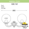 Миниатюра фото светильник уличный настенный fumagalli mirra/g300 g30.142.000.aze27 | 220svet.ru