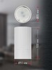 Миниатюра фото настенно-потолочный светильник эра ol32 wh б0056377 | 220svet.ru