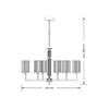Миниатюра фото подвесная люстра kutek mood artu ryfel art-zw-6(n)r | 220svet.ru