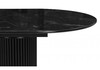 Миниатюра фото стол стеклянный woodville фостер 120(160)х120х76 черный 612200 | 220svet.ru