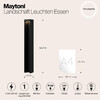 Миниатюра фото уличный светодиодный светильник maytoni o596fl-l9b4k1 | 220svet.ru