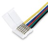 Миниатюра фото соединитель гибкий односторонний для светодиодной ленты ambrella illumination led strip 5050 12/24v (6 конт.) gs7351 | 220svet.ru