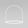 Миниатюра фото подвесной светодиодный светильник eurosvet 90323/1 белый | 220svet.ru