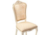 Миниатюра фото стул деревянный woodville руджеро патина золото / бежевый комби 318603 | 220svet.ru
