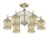 Миниатюра фото потолочная люстра favourite arabia 1623-6p | 220svet.ru