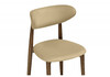 Миниатюра фото стул деревянный woodville фарго бежевый / миланский орех 619697 | 220svet.ru