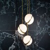 Миниатюра фото подвесной светильник delight collection crescent 3s brass | 220svet.ru