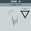 Миниатюра фото садово-парковый фонарь fumagalli artu/g300 g30.158.000.wze27 | 220svet.ru