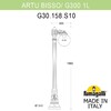 Миниатюра фото садово-парковый фонарь fumagalli artu bisso/g300 1l g30.158.s10.aye27 | 220svet.ru