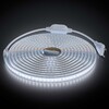 Миниатюра фото комплект светодиодной влагозащищенной ленты ogm 6w/m 120led/m 2835smd холодный белый 5m sl-67 | 220svet.ru