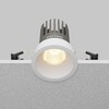 Миниатюра фото встраиваемый светильник светодиодный maytoni dip dl117-15w-3k-w | 220svet.ru