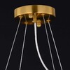 Миниатюра фото подвесная люстра illumico il5189-8pls-29 brass mirage | 220svet.ru